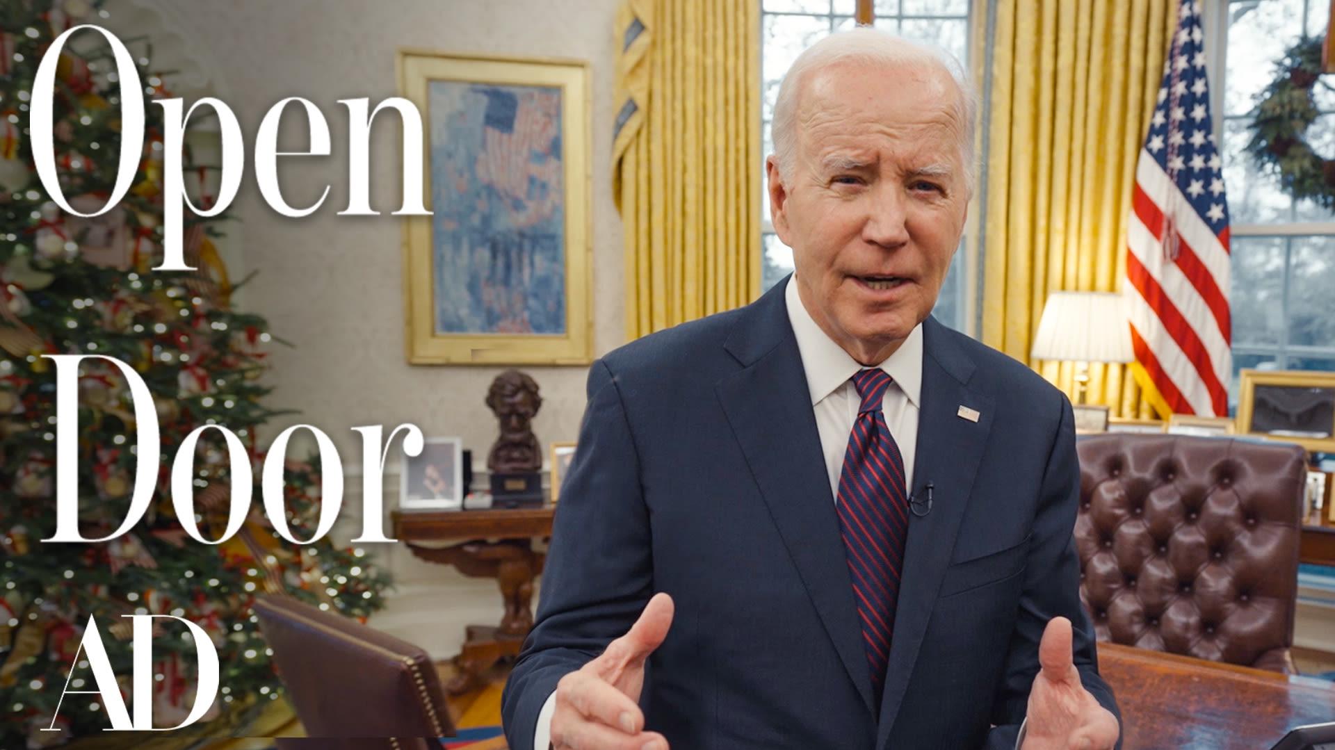 Watch Inside The White House With President Joe Biden Open Door