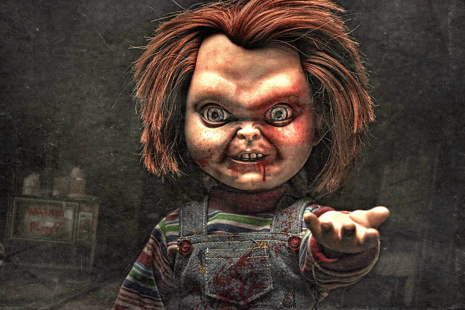 Childs Play Chucky Dark Horror Creepy Scary Wallpaper