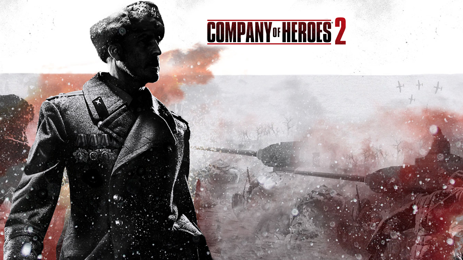 HD wallpaper Company Of Heroes 2 several tanks Games Other Games cold  temperature  Wallpaper Flare