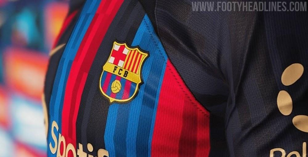 Incredible Leaked Image Of FC Barcelona 22 23 Home Kit Is Render