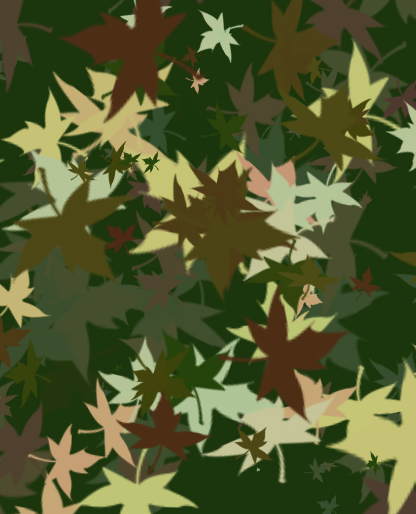 Woodland Camouflage Wallpaper
