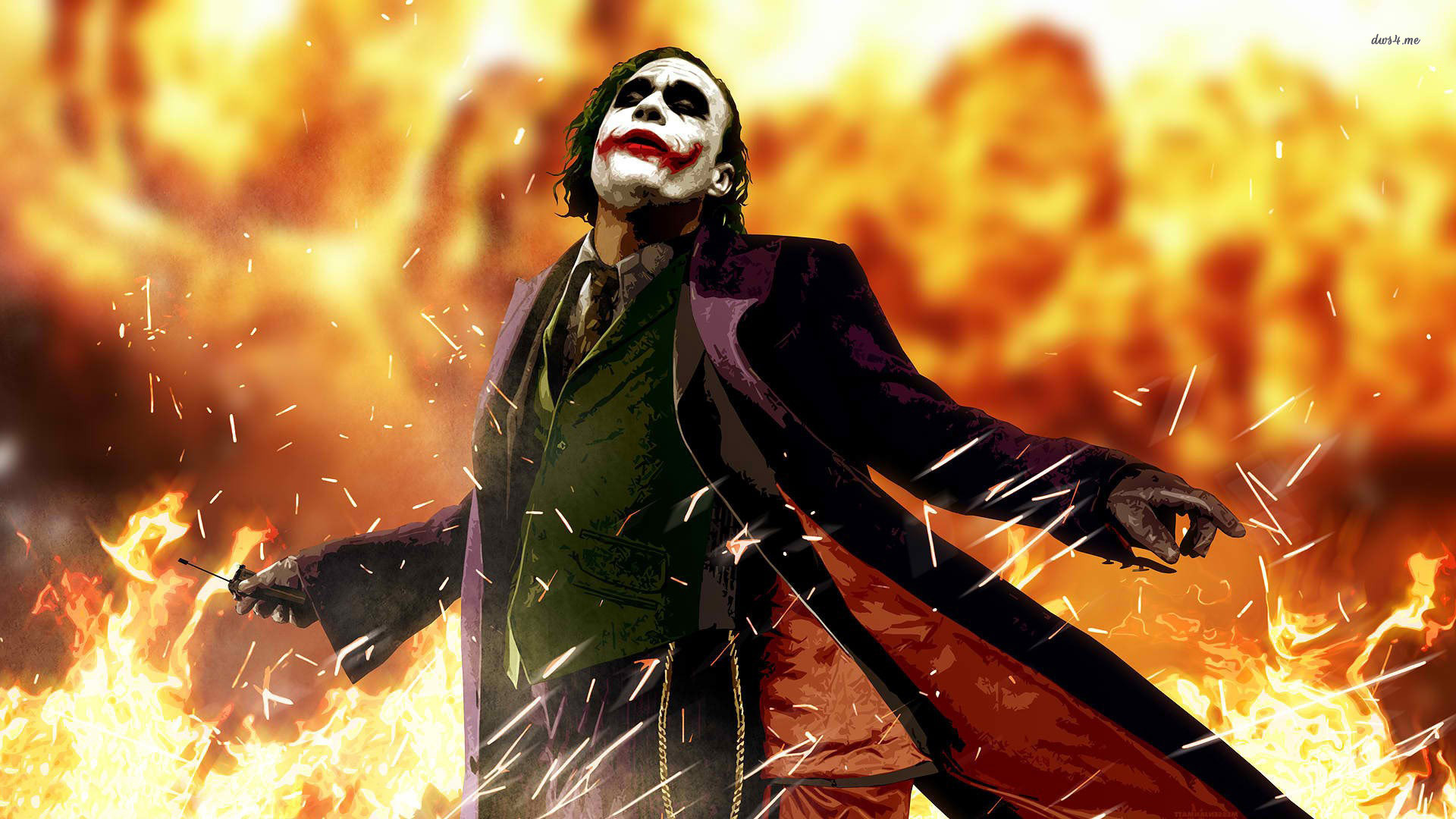 Joker The Dark Knight Hd Wallpaper Movies