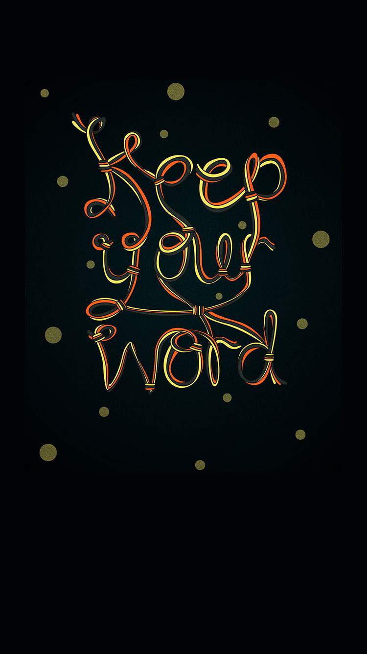 Best iPhone Wallpaper Typography Based