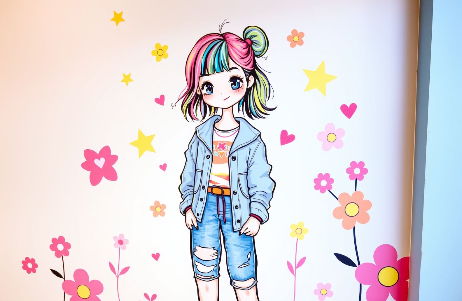 Cute Teen Girl Wallpaper