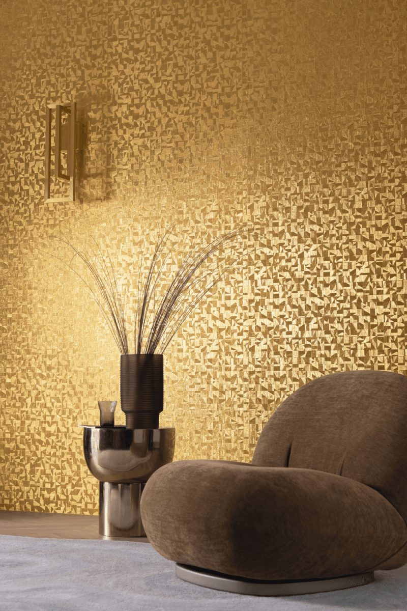 Gold Foil Wallpaper