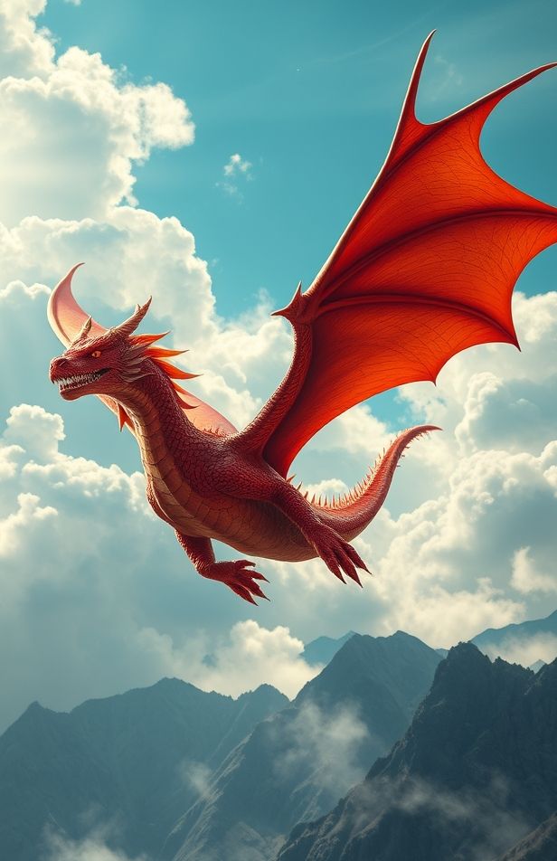 Red Dragon Wallpaper Hd