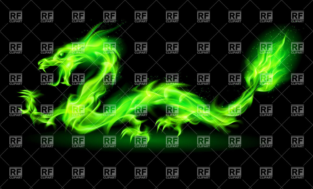 Download Gambar Wallpaper Black and Green Dragon terbaru 2020