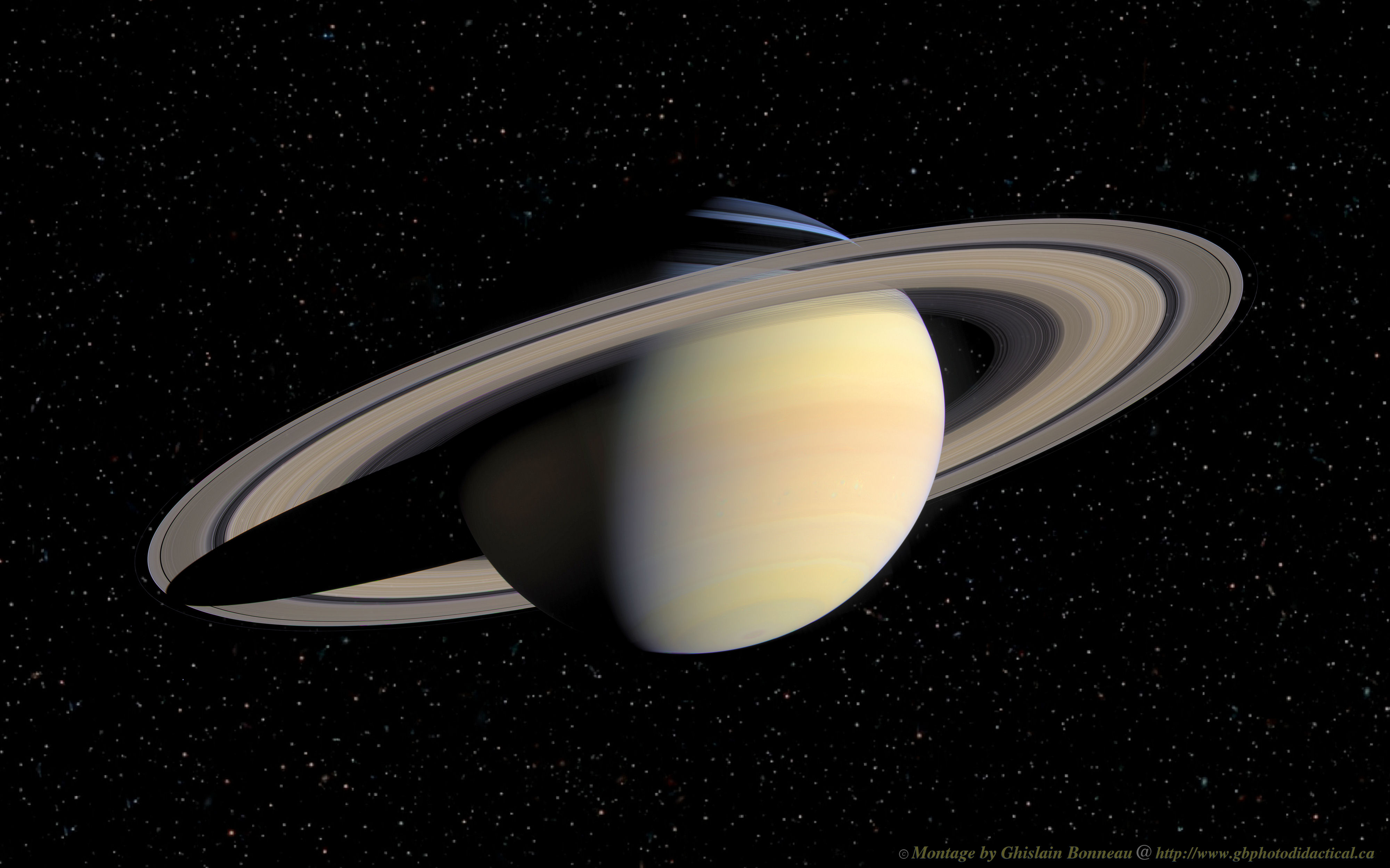 Wallpaper Plas Saturn From Cassini Orbiter Jpl Pia06193