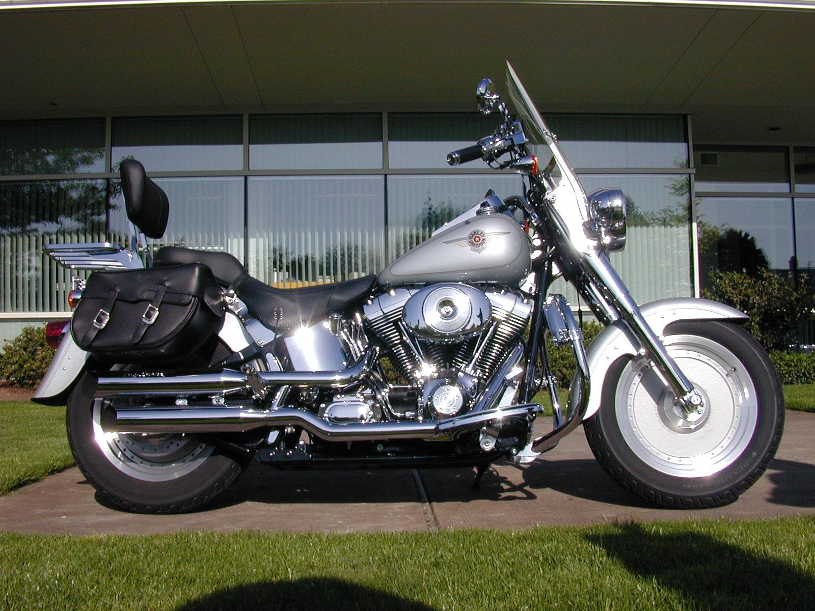 Photo Of Harley Davidson Flstf Fat Boy Image Size X