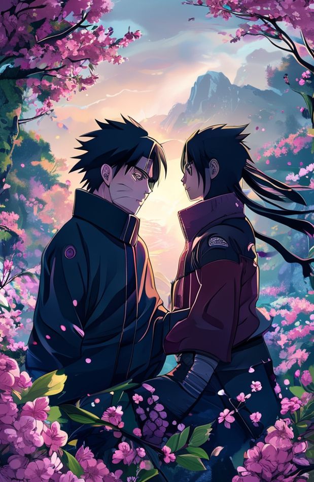 Obito And Rin Wallpaper