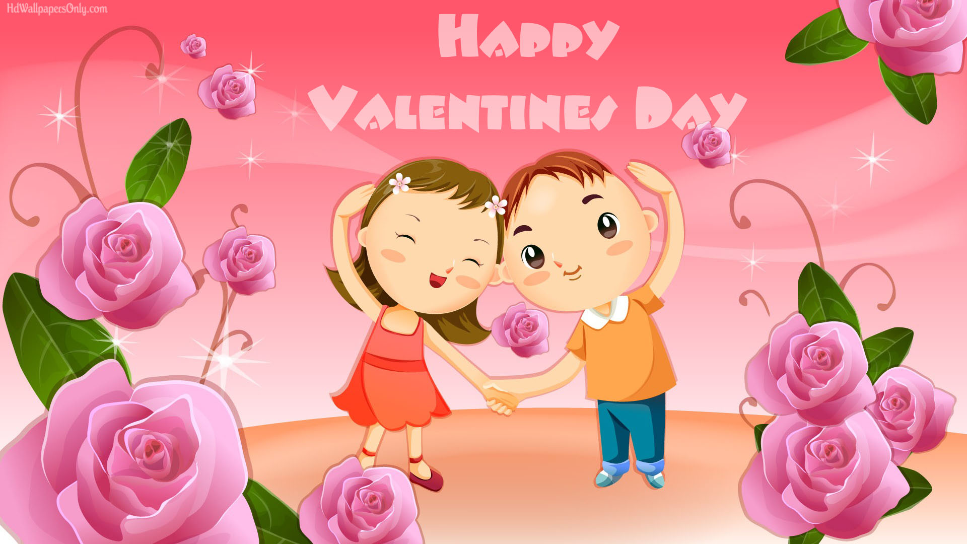 Cute Cartoon Valentine Day Wallpaper Imag High