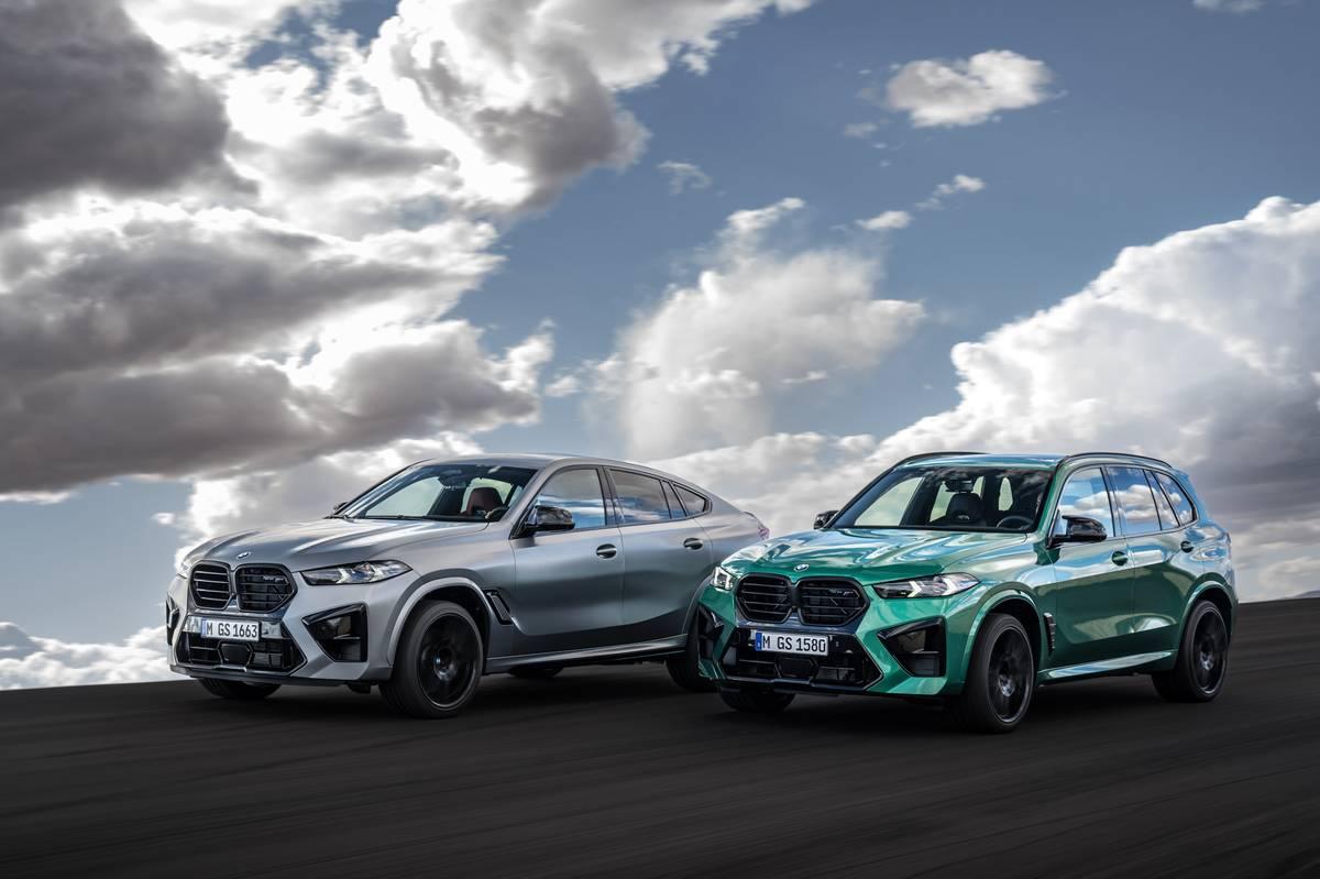  BMW X5 X6 M Competitions Hybrid V Promises Efficiency