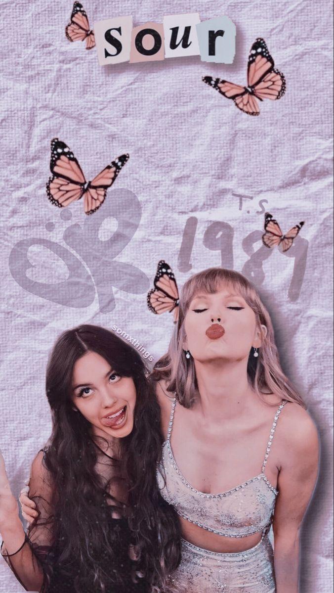Olivia And Taylor Swift Wallpaper Style