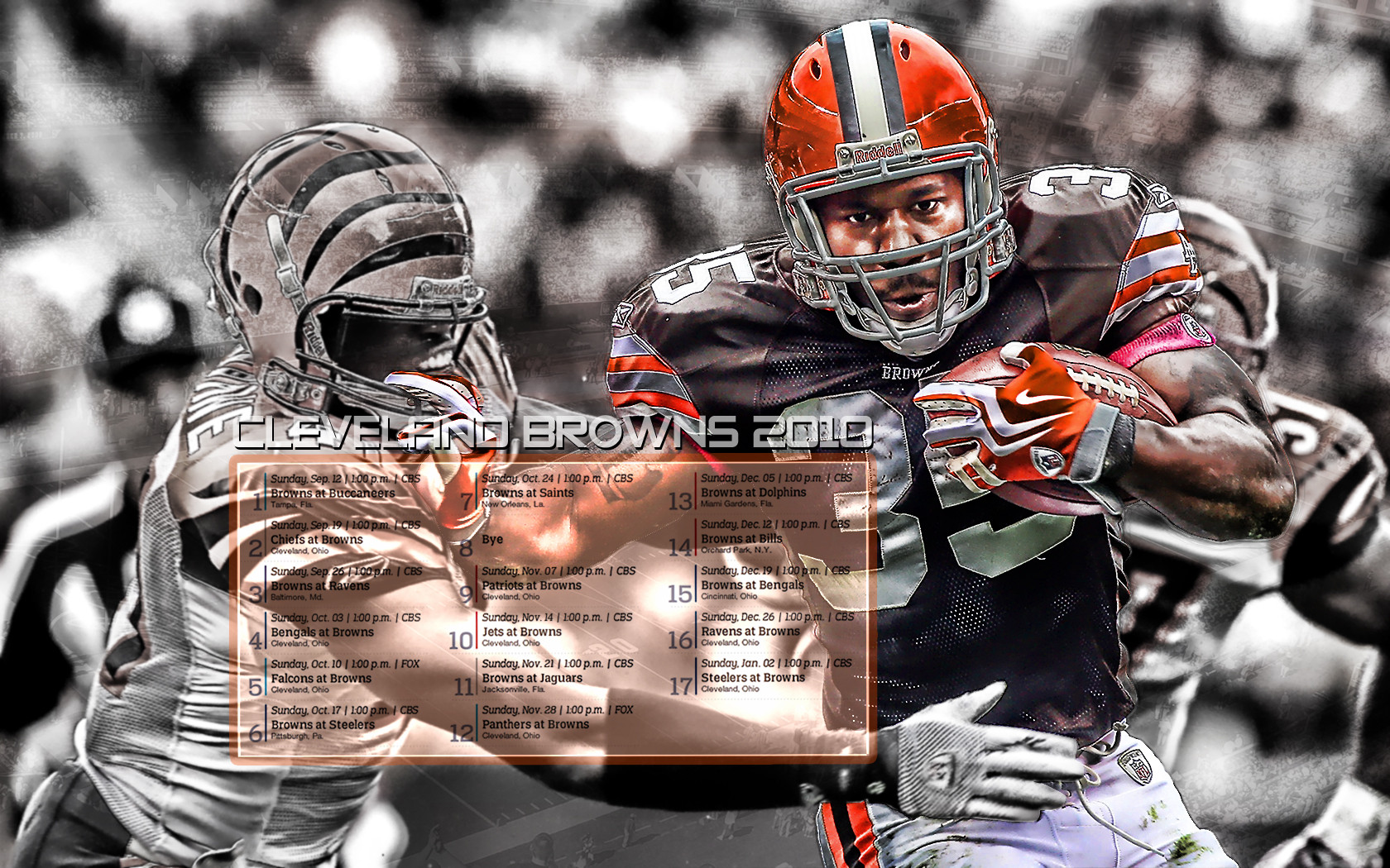 Cleveland Browns Schedule Wallpaper