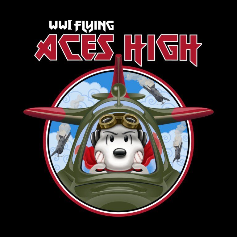 Wwi Flying Aces High Jessferatu S Artist Shop In Snoopy