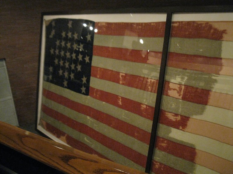 Battle Worn Fort Sumter Flag April 12 13 1861 Photo
