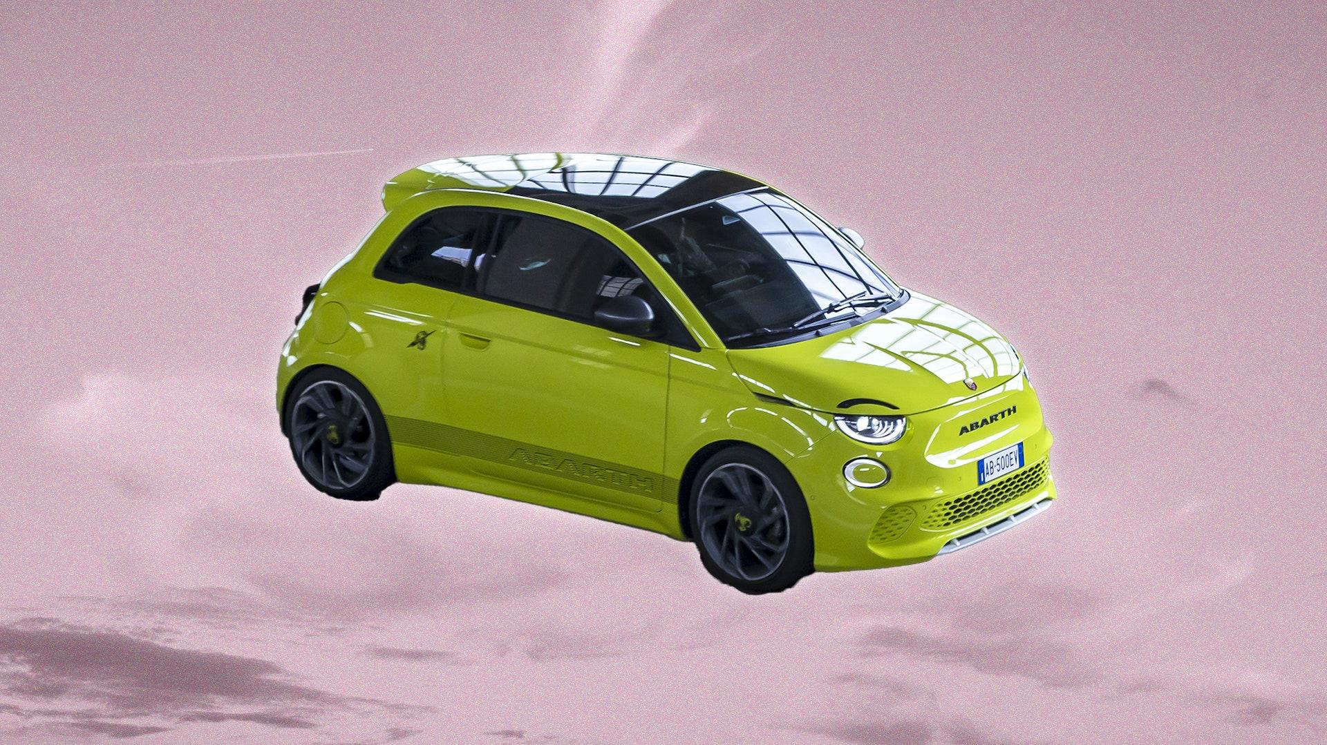 The New Electric Fiat Abarth Is A Racy Hot Hatch City Car Of