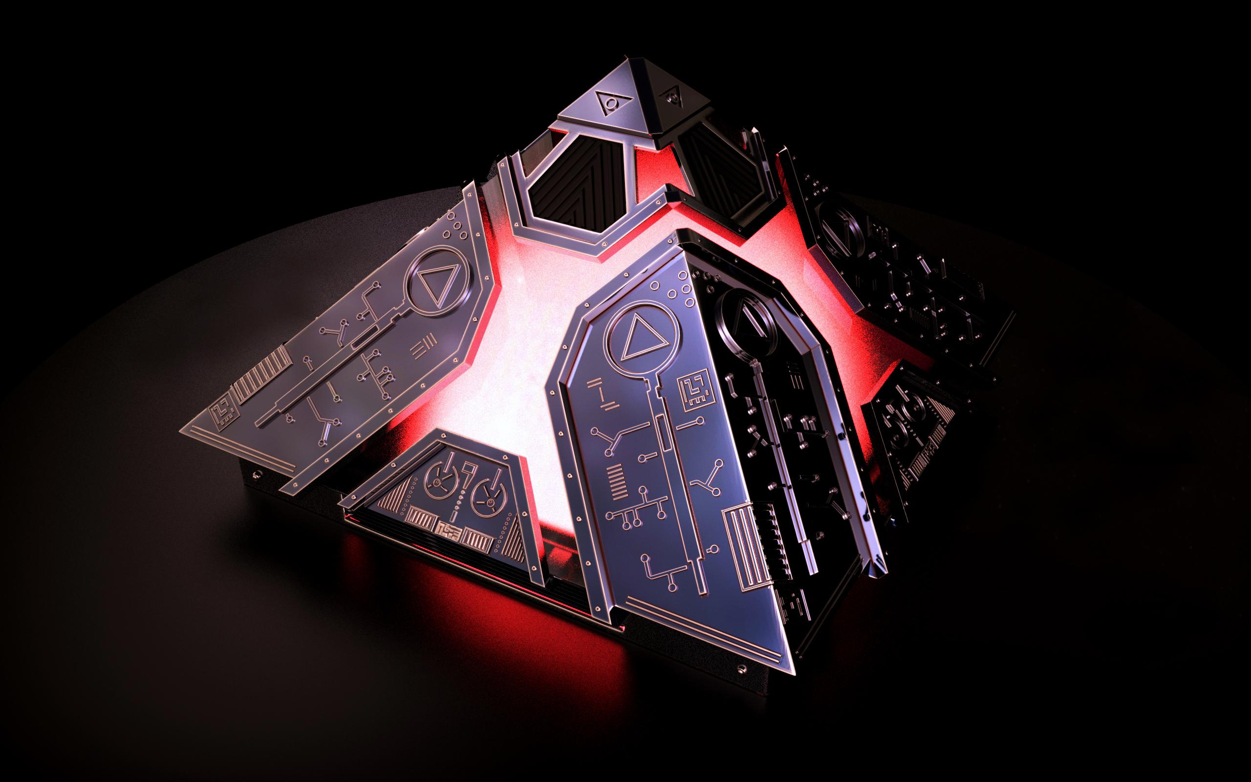 My Imagining Of A Sith Holocron 3dmodeling
