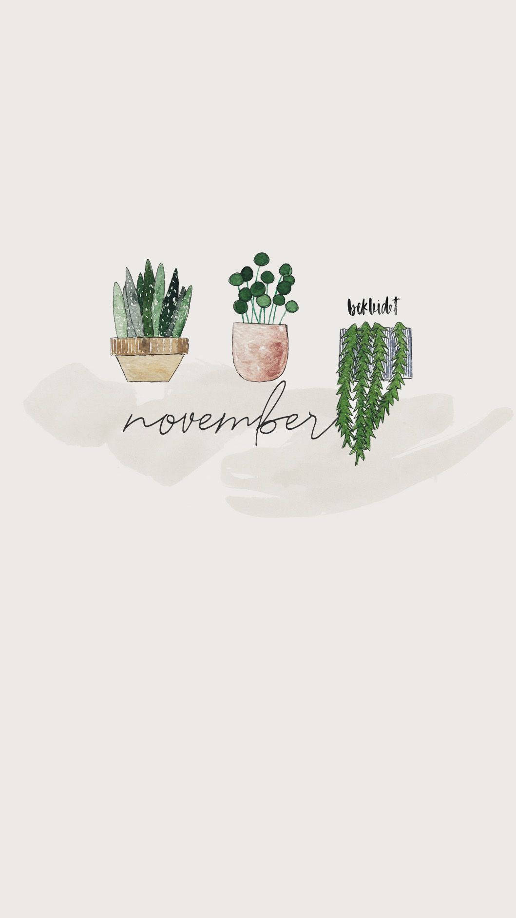 November iPhone Wallpaper