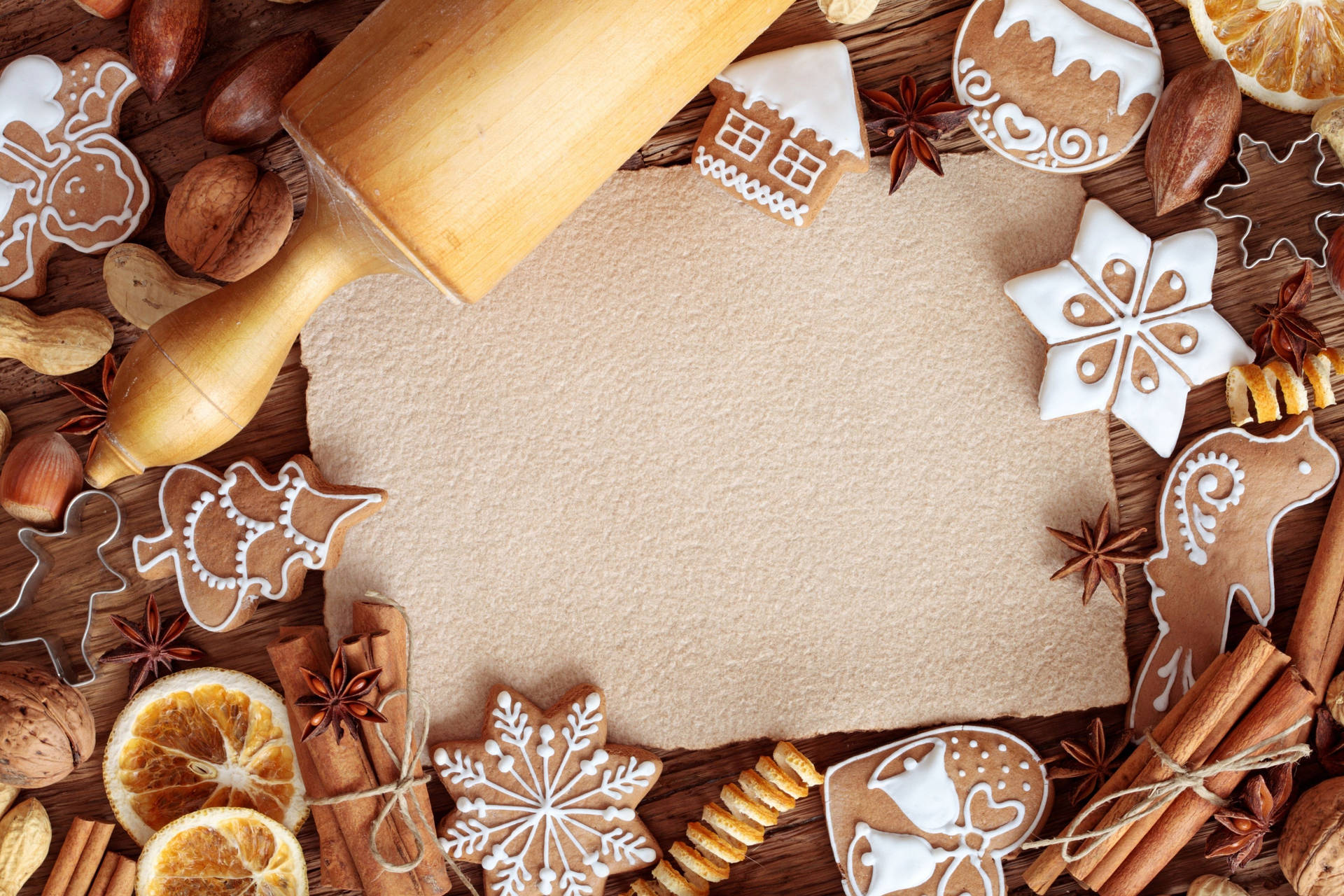 Christmas Cookies Wallpaper