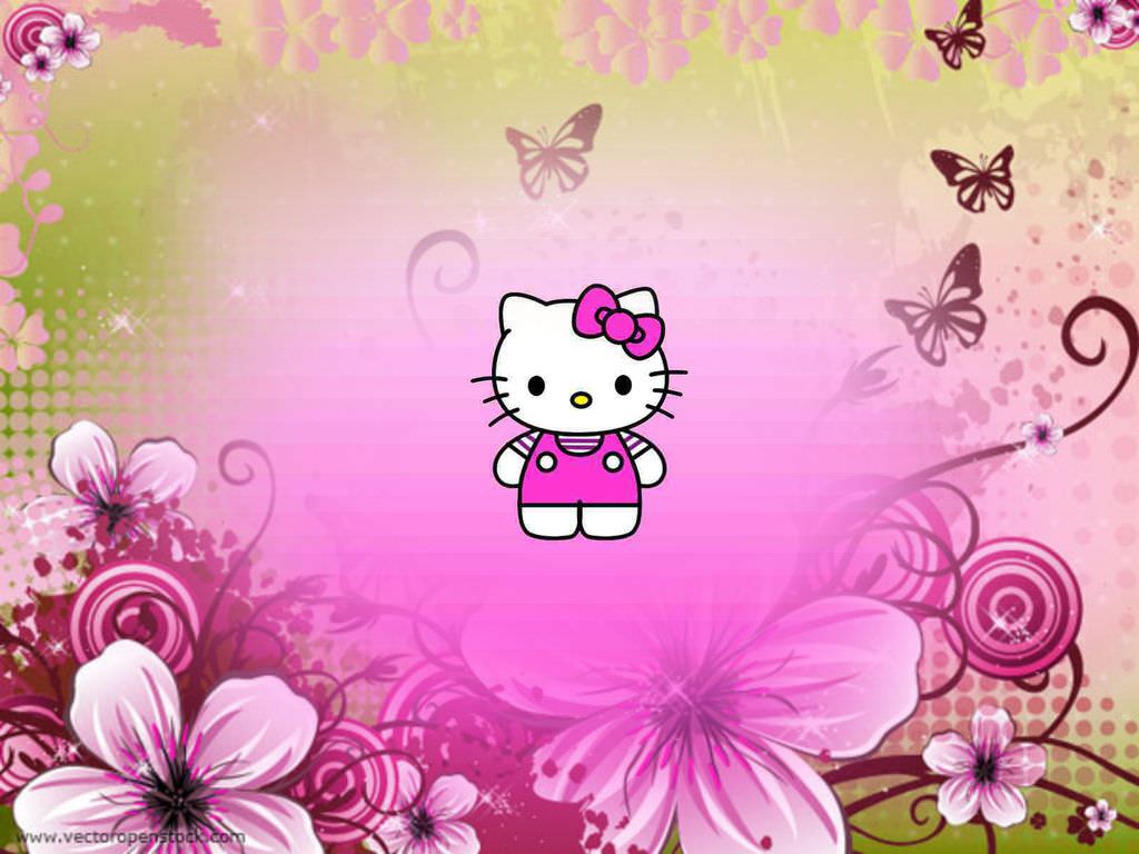 Hello Kitty Background Wallpaper Image Design