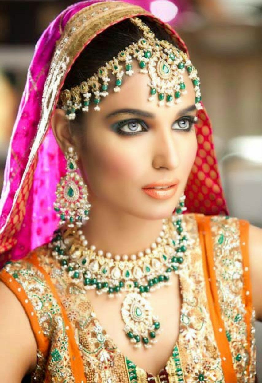 Pakistani Bridal Makeup Wallpaper Beautiful