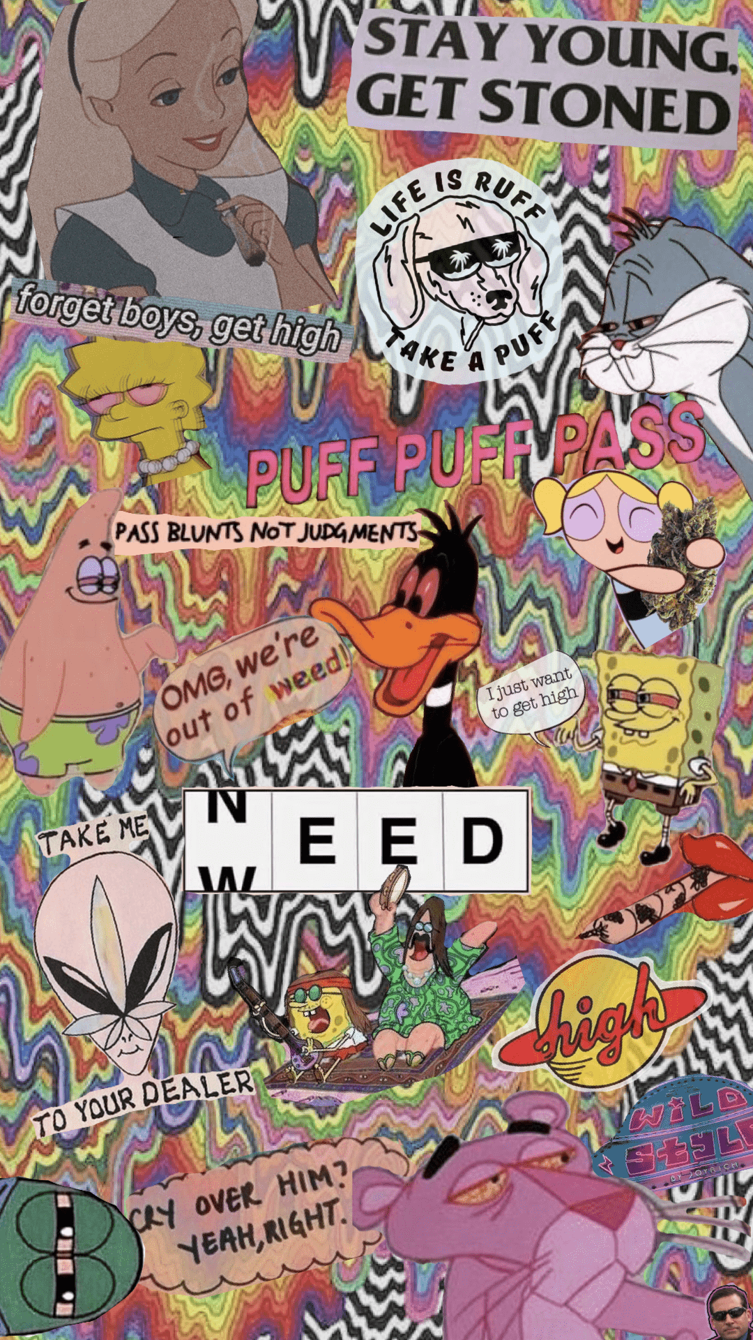 Weed Aesthetic Wallpaper