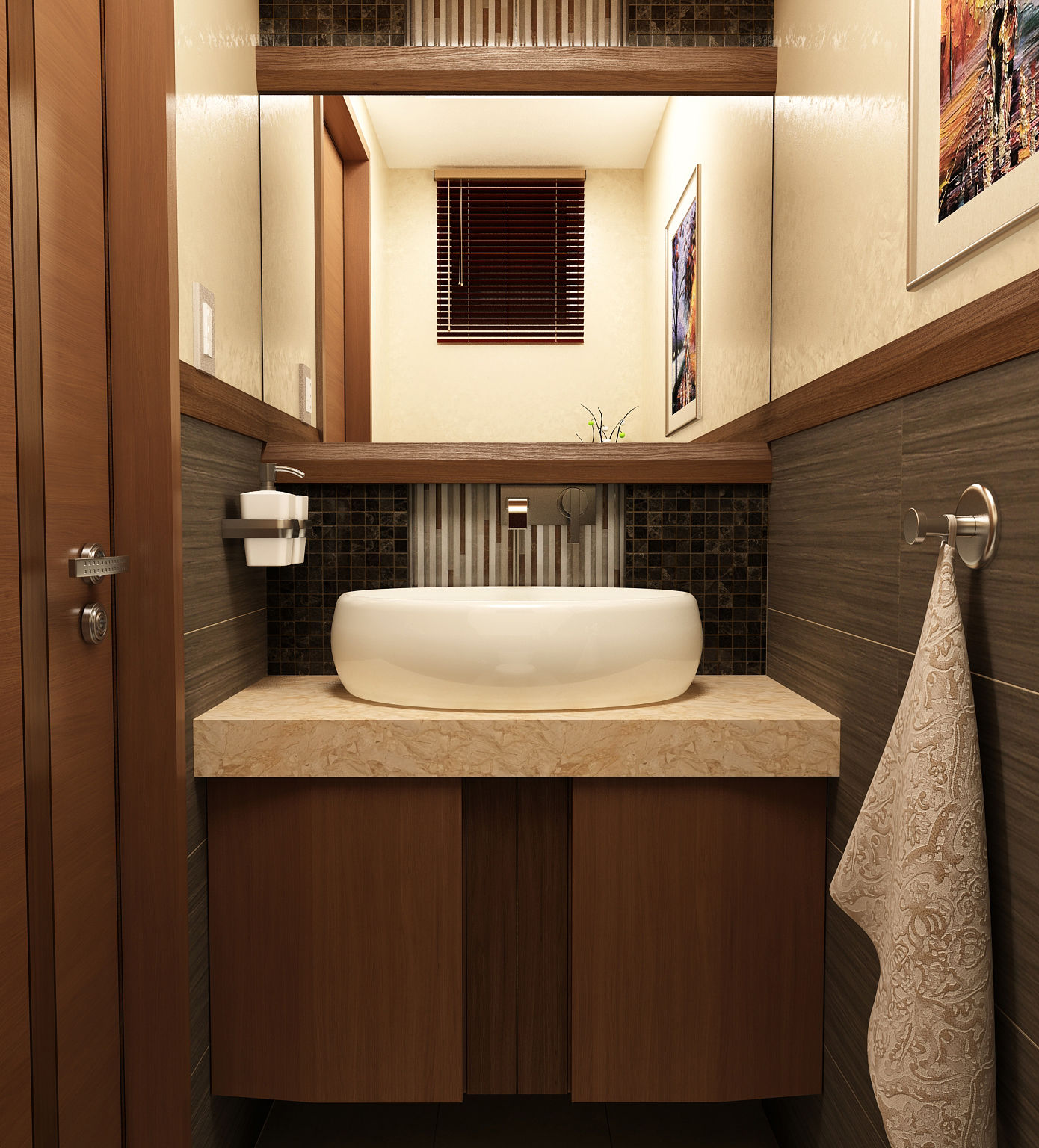 49+ Small Powder Room Wallpaper on WallpaperSafari