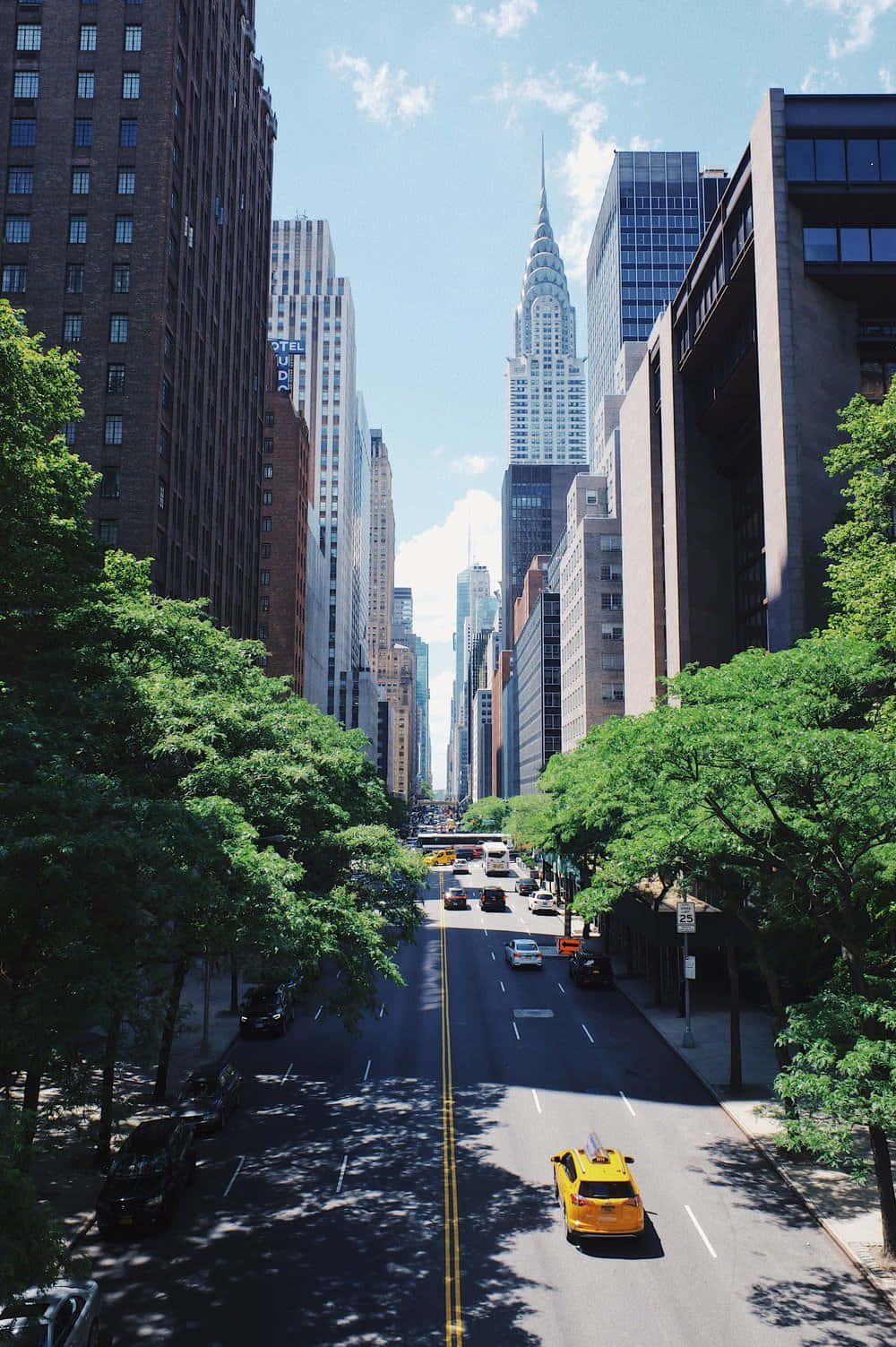 New York iPhone X Wallpaper