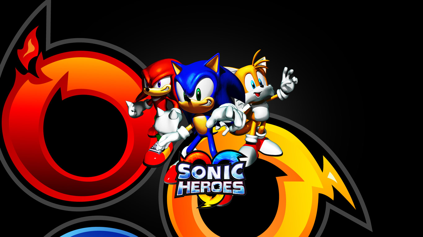 Sonic Heroes Wallpaper in 1366x768