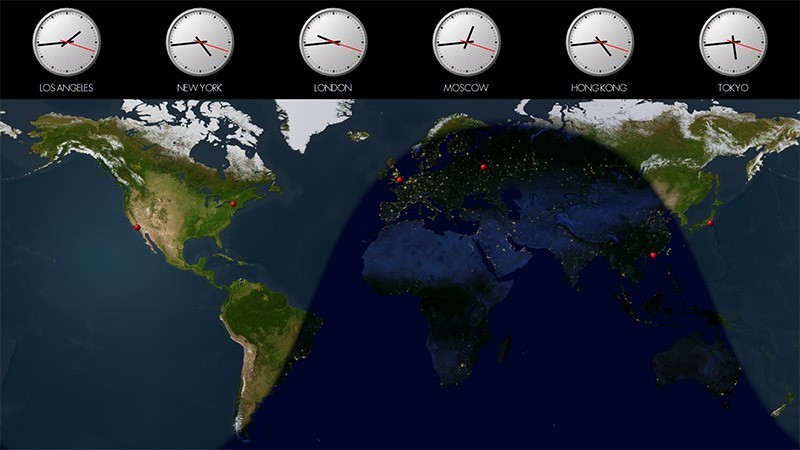 44 Time Zone Clock Wallpaper On Wallpapersafari