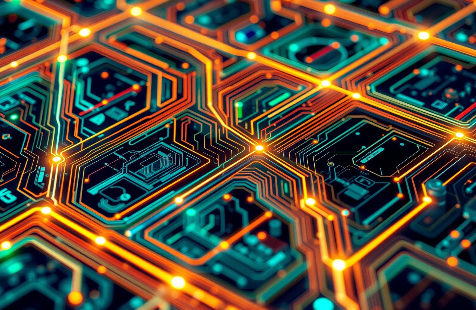 Circuit Board Wallpaper Hd
