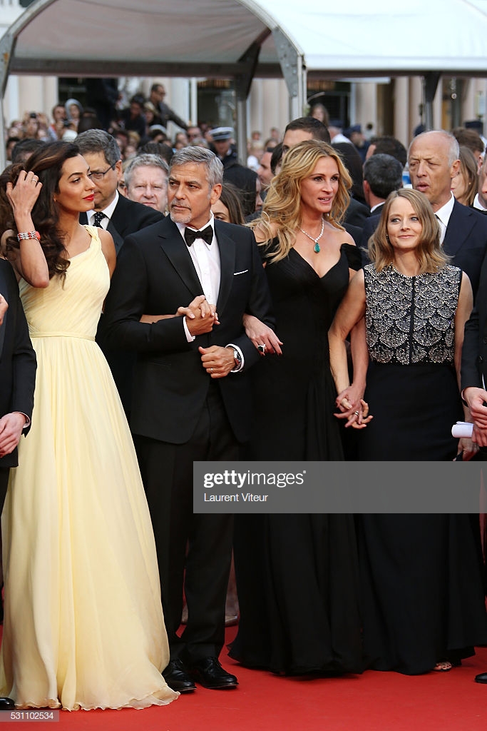 Amal Clooney George Julia Roberts And Jodie Foster