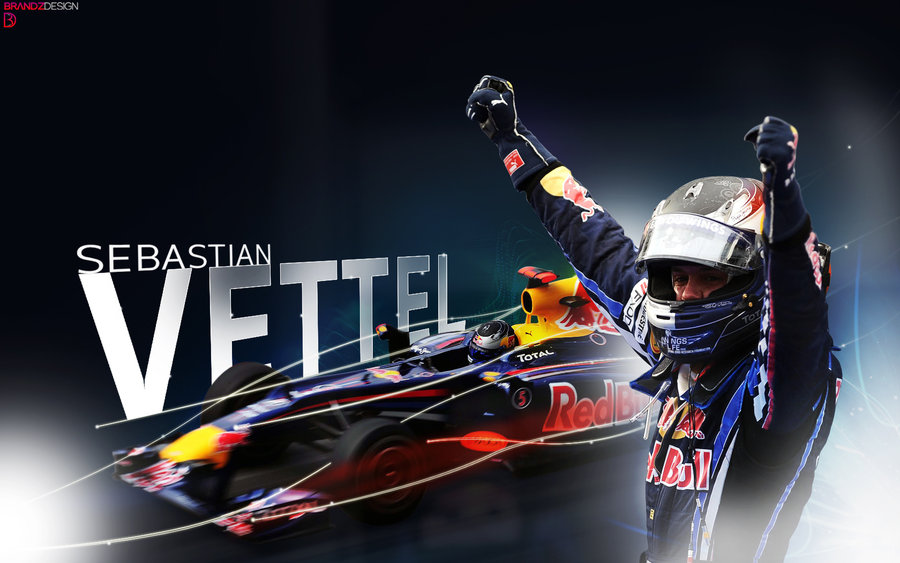 Sports Players Sebastian Vettel HD New Nice Wallpaper