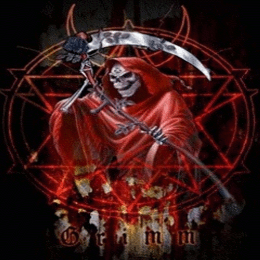 Red Grim Reaper Live Wallpaper