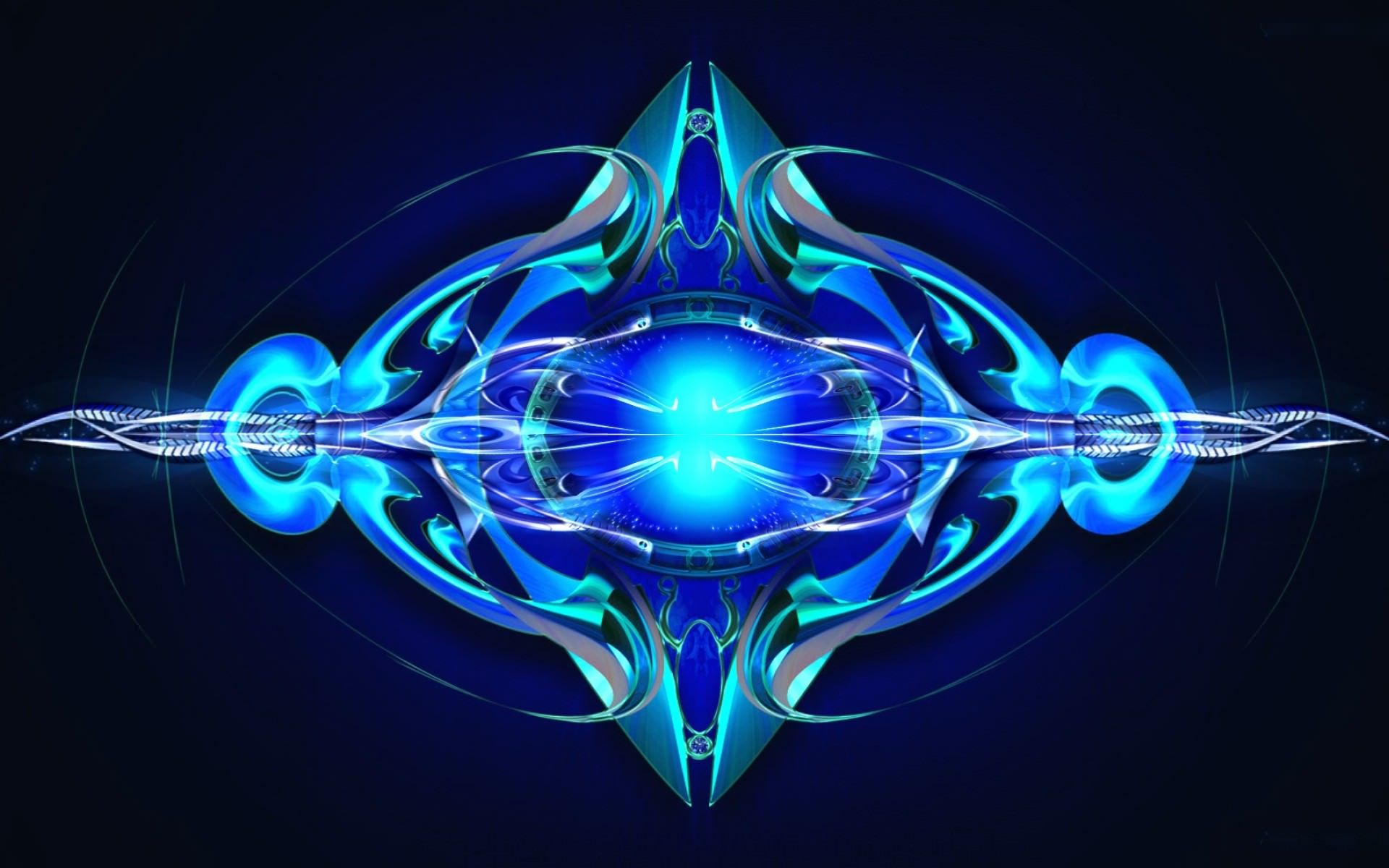 Art Blue Wallpaper