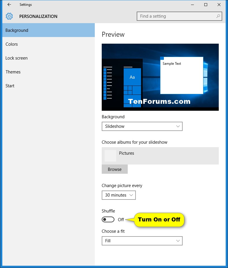 Desktop Background   Change in Windows 10   Windows 10 Forums