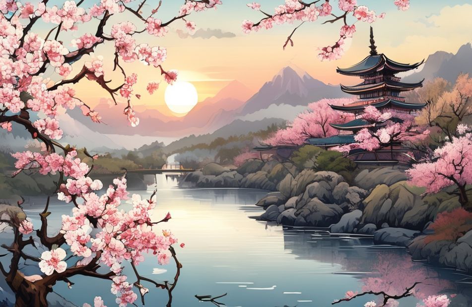 Ukiyo E Wallpaper