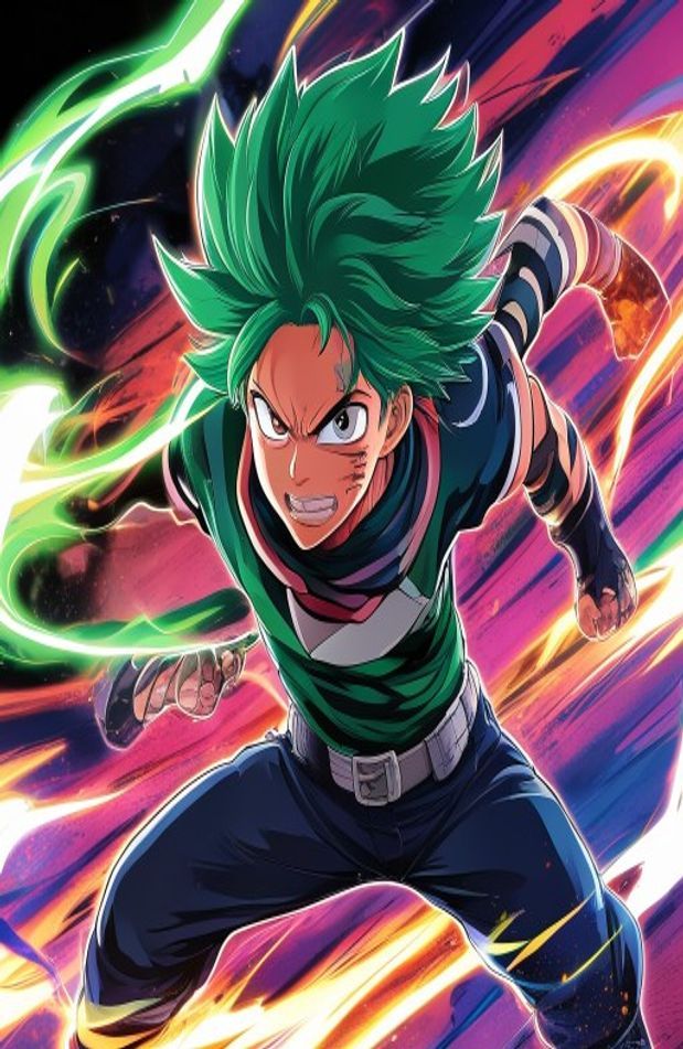 Cool Deku Anime Wallpaper