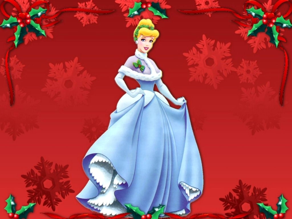Disney Priness Christmas Princess Wallpaper