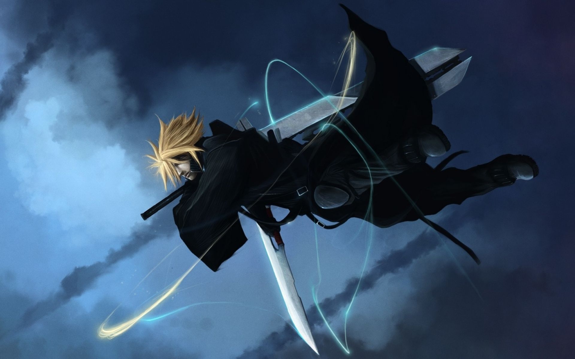 Cloud Strife Wallpaper Anime Clouds