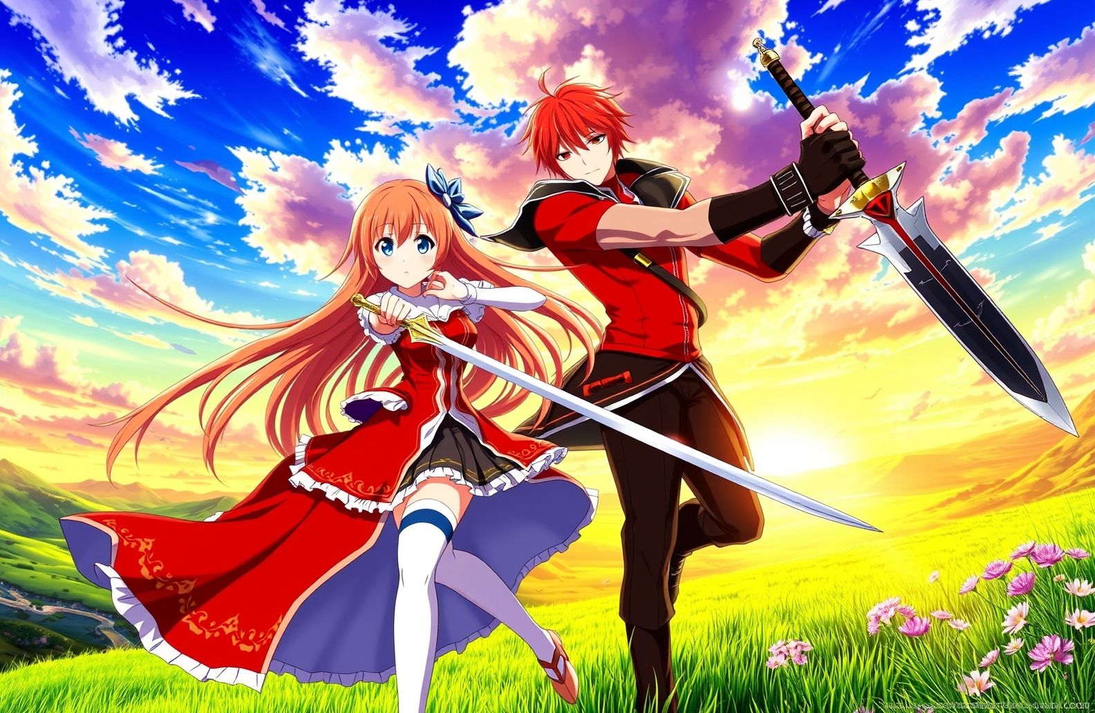 Asuna And Kirito Wallpaper