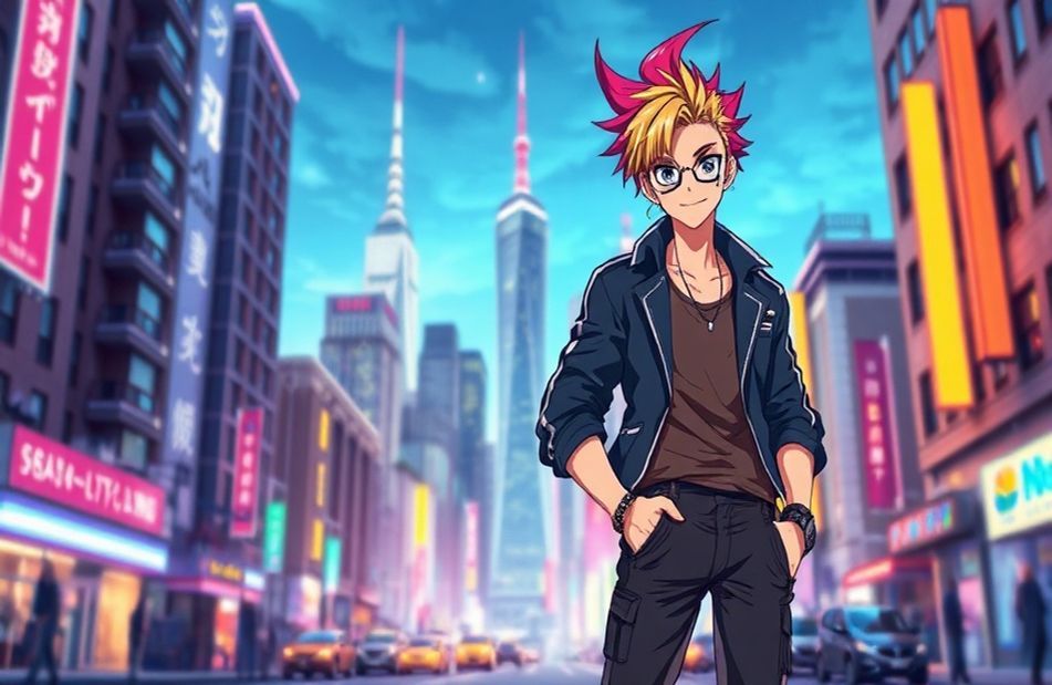 Anime Cool Guy Wallpaper