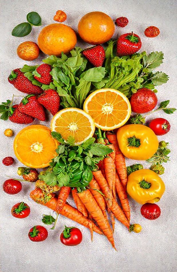 Wallpaper Fruits And Vegetables