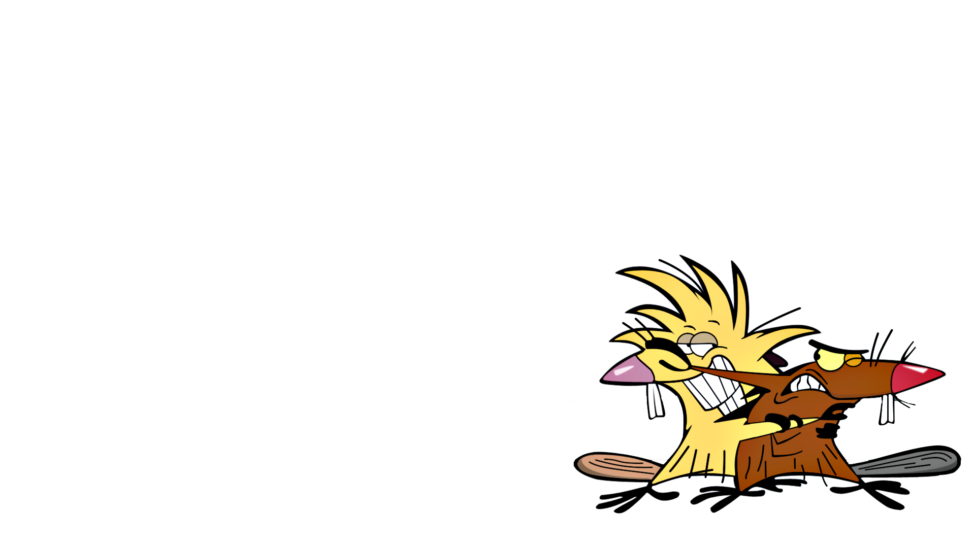 The Angry Beavers Computer Wallpaper Desktop Background