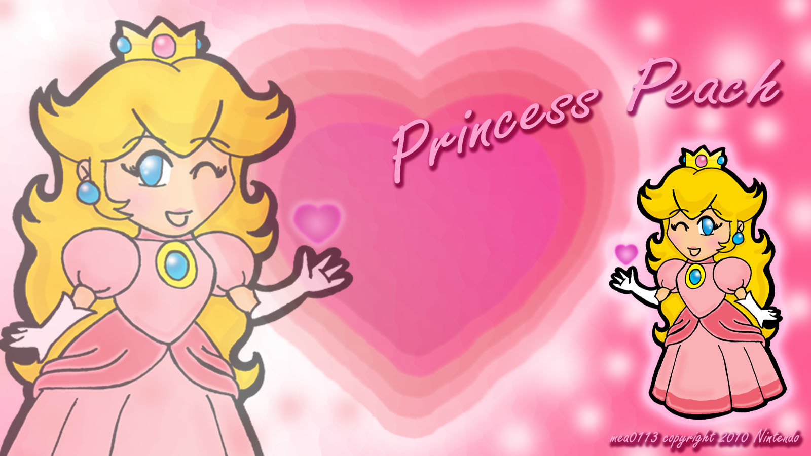 Princess Peach Wallpaper By Mea0113
