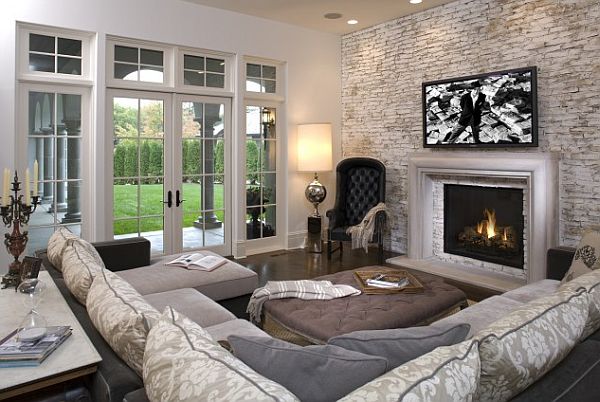 Featured image of post Brick Effect Wallpaper Fireplace : &#039;bricks designs are quite often used around fireplaces, making the.