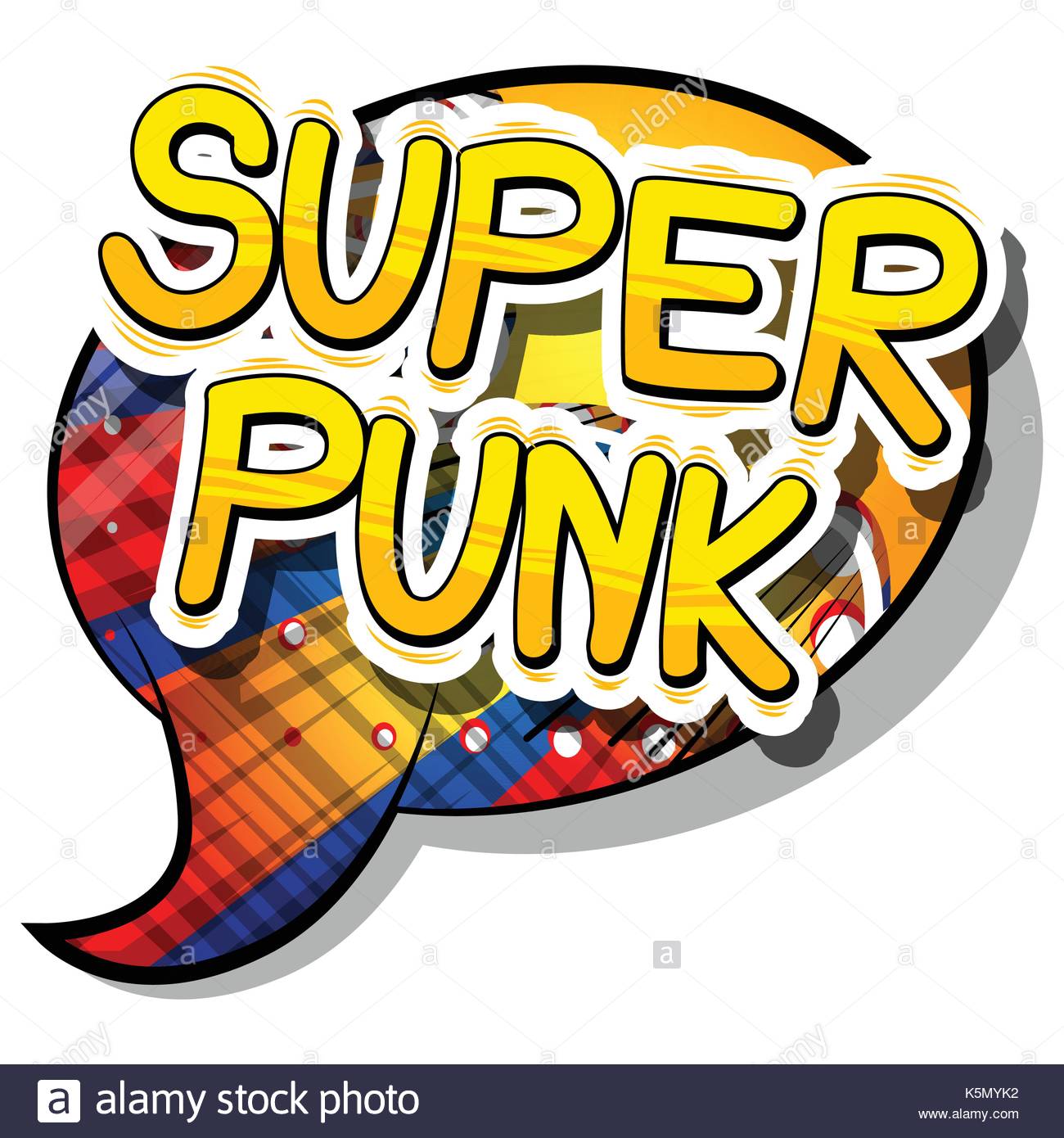 free-download-super-punk-comic-book-word-on-abstract-background-stock