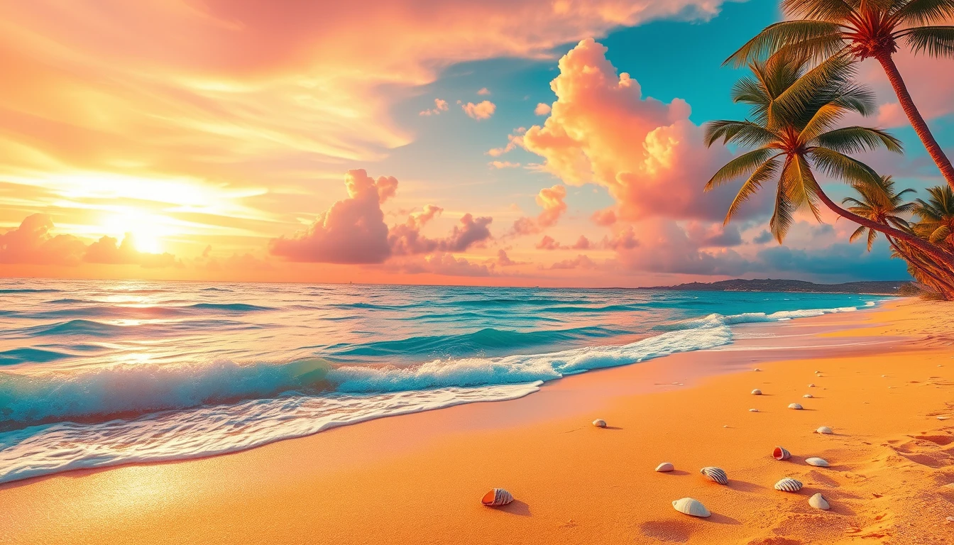 High Resolution Beach Wallpaper