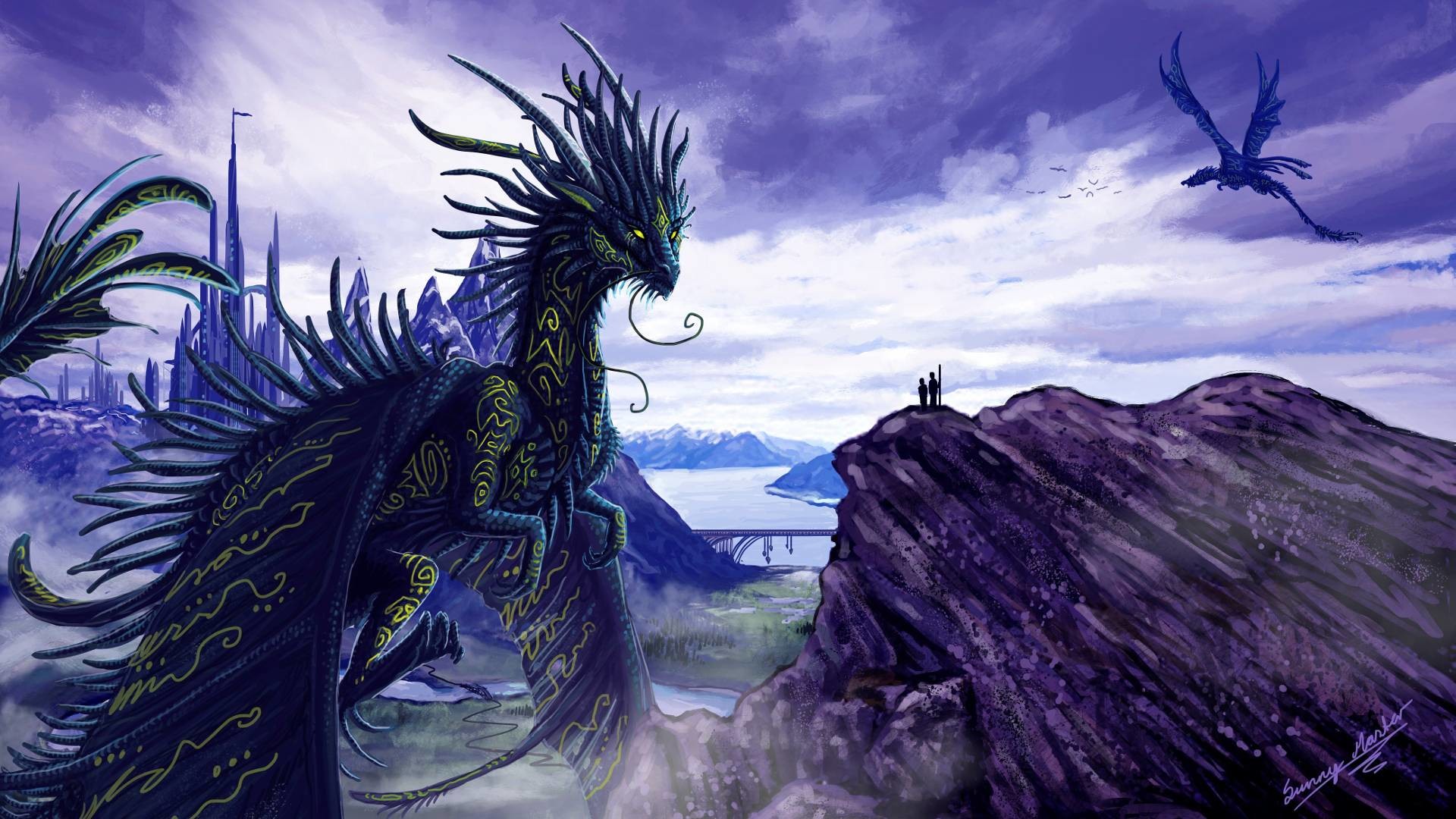 Dragon Background Image